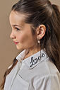 Camisa Infantil Menina Love Bordado Beli.me