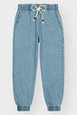 Calça Jogger em Jeans Charm Infantil Menino Kippos