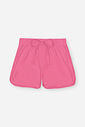 Shorts Infantil em Malha UV Neon – Short Menina Moda Praia Verão com Cordão ROSA
