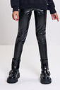 Calça Legging Infantil Menina em Glitter Felpado Beli.me