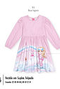 Vestido Infantil Menina Estampa Esqui e Neve – Vestido Inverno Mundo Cinti