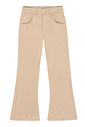 Calça Flare Cotelê Bege CTV
