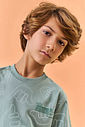 Camiseta Infantil Menino Creatives Verde CTV