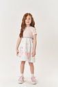 Vestido Infantil Menina Born To Shine Verde Mundo Cinti