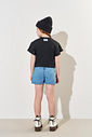 Short Infantil Menina Estrelas Jeans CTV