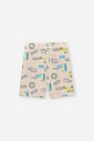Conjunto Infantil Menino Ocean Vibes Marinho com Bermuda Estampada