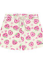 Conjunto Infantil Menina Blusa E Short Strawberry Natural E Rosa Cinti