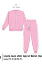 Conjunto Felpado Infantil Menina Trend Ties Beli.me