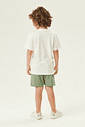 CONJ CAMISETA E BERMUDA NATURAL / VD STONE