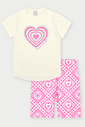 CONJ BLUSA E CICLISTA NATURAL/RS CONFETE