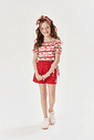 CONJ BLUSA E SHORTS RS CHEER/RS CHEER