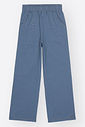 Calça Wide Leg Infantil Menina Denim Jeans Médio Mundo Cinti