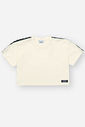 Blusa Cropped Infantil Menina Natural CTV