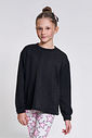Blusão Boxy em Tricot Infantil Menina Beli.me