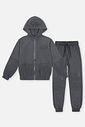 Conjunto Infantil Menino Jaqueta E Calça Soft Chumbo CTV