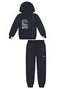 Conjunto Blusão Com Zíper E Calça CTV Play Preto CTV