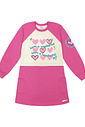 VESTIDO MANGA LONGA ROSA SETBELL