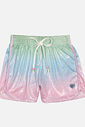 Conjunto Infantil Menina Blusa E Short Com Pulseira Natural Mundo Cinti
