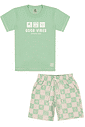 CONJ CAMISETA E BERMUDA VD MENTA F/VD MENTA