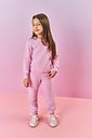 Calça Infantil Menina Jogger Básica Lilás Mundo Cinti