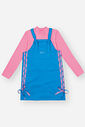 Conjunto Infantil Menina Laço Azul CTV