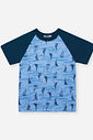 Pijama Infantil Raglan Veleiros Mist