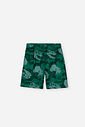 Pijama Infantil Tricerátops com Camiseta e Bermuda Suede