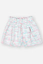 Conjunto Infantil Menina Blusa Magic E Short Azul Mundo Cinti