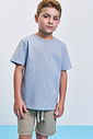 Conjunto Infantil Camiseta Malha Eco Nege e Bermuda de Linho Marinho