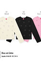 Blusa Manga Longa Menina com Estampa de Estrelas Brilhantes