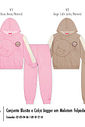 Conjunto Peluciado Infantil Menina Love My Bear Beli.me