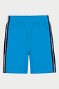 CONJ CAMISETA E BERMUDA FLUOR GR/AZ VIBRANTE