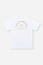 Camiseta Infantil Horizon Seekers com Estampa nas Costas Preta