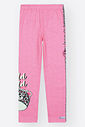 Legging Infantil Menina WILD Oncinha Rosa Mundo Cinti