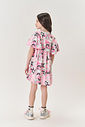 Vestido Infantil Menina Panda Rosa Mundo Cinti