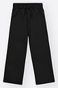 Calça Infantil Wide Leg em Moletom Felpado Quentinha – Inverno Menina Confortável