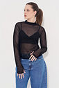 Blusa em Tule Flávia Preta