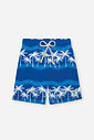 Bermuda Infantil Menino Palmas em Nylon com Elastano
