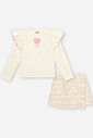 Conjunto Infantil Menina LOVED Tweed Mundo Cinti