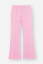 Calça Flare Infantil Menina Rosa Mundo Cinti