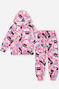 Conjunto Infantil Menina Ursa Total Print Mundo Cinti