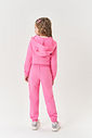 Conjunto Infantil Menina Jaqueta E Calça Com Strass Rosa Mundo Cinti