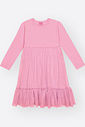 Vestido Infantil Menina Tule Foil e Cotton – Vestido Elegante com Saia de Brilho Mundo Cinti