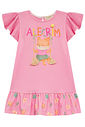 Vestido em cotton 95537 Kukiê Bebê Menina Vestido em cotton 95537 Kukiê Bebê Menina