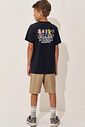 Camiseta em meia malha 97560 Johnny Fox Teen Menino Camiseta em meia malha 97560 Johnny Fox Teen Menino
