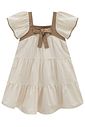 Vestido em linho deluxe 98882 Infanti Infantil Menina Vestido em linho deluxe 98882 Infanti Infantil Menina