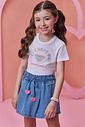 Blusa em meia malha 98318 Infanti Infantil Menina Blusa em meia malha 98318 Infanti Infantil Menina