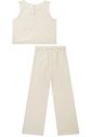 Conjunto de blusa e calça reta em linho santorine 95521 Lilimoon Teen Menina Conjunto de blusa e calça reta em linho santorine 95521 Lilimoon Teen Menina