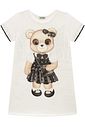 Vestido em fly tech 97938 Infanti Infantil Menina
