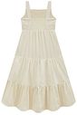 Vestido midi em blend de linho bordado 96495 Infanti Infantil Menina Vestido midi em blend de linho bordado 96495 Infanti Infantil Menina